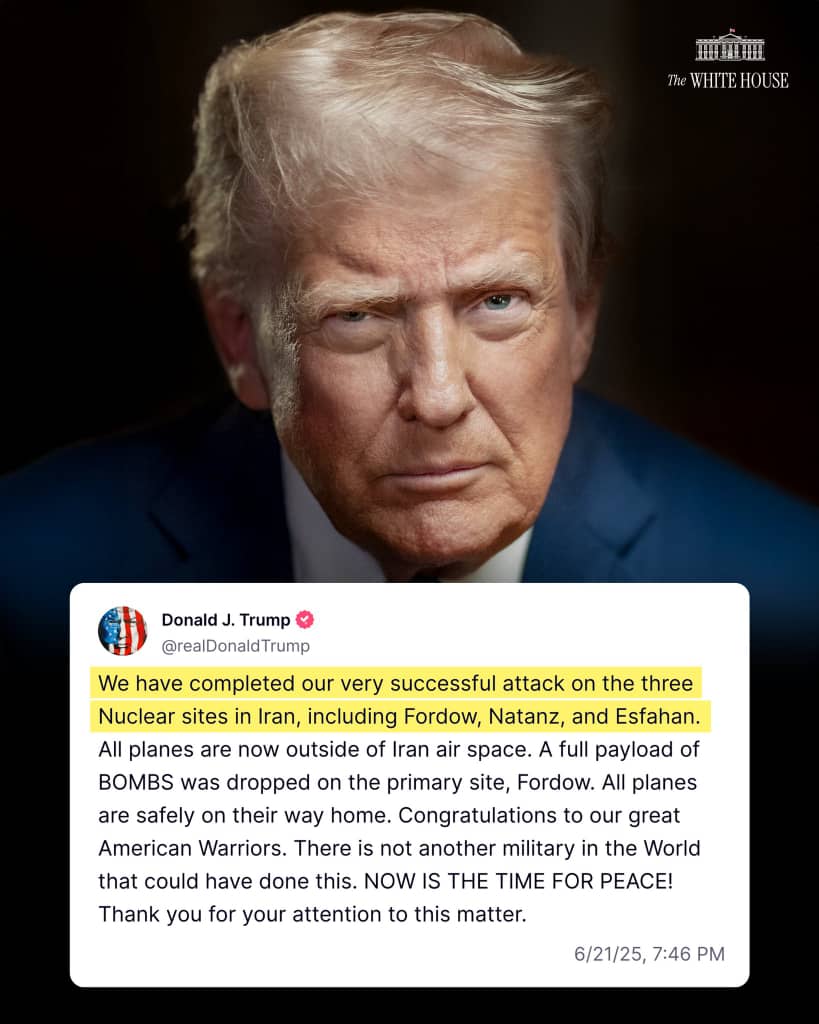 Trump yaheze hagati nk’irurimi